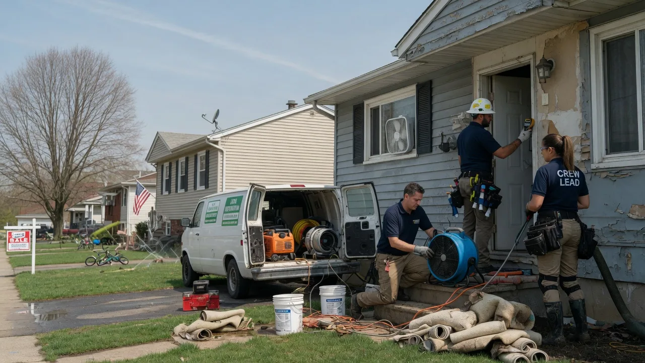 Flood Cleanup in Woodstock, MD near me