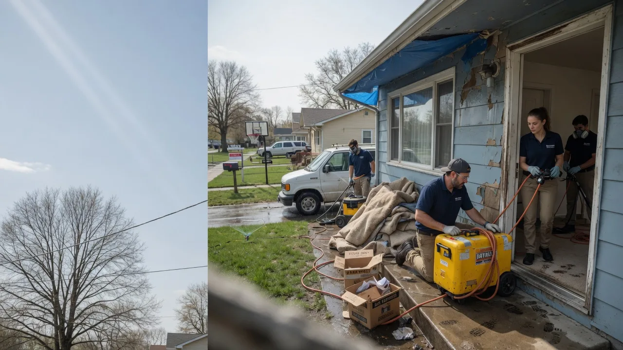 Basement Flood Cleanup in Woodstock, MD near me